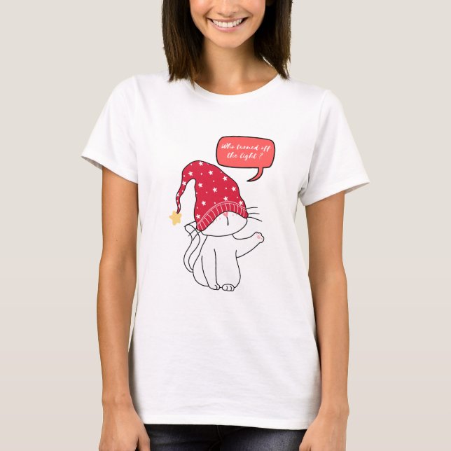 som släckte ljuset t shirt (Framsida)