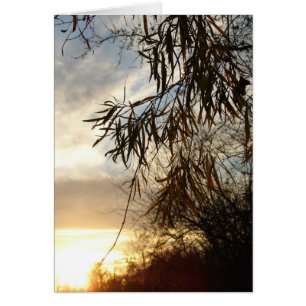 Som Sol sätter Hälsningskort