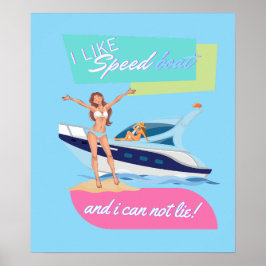 som speedbåt poster