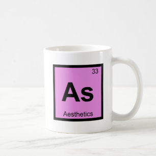 Som - Symbol för estetikfilosofikemi Kaffemugg