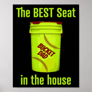Som T-shirts Mjukt Pappa Bästa Sätet I Hus Pitcher Poster
