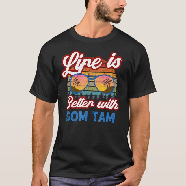 Som Tam med Tam som Tam Idea T Shirt (Framsida)