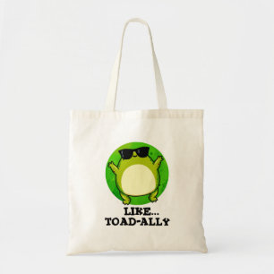 Som Toad-ally-Funny Toad Pun Tygkasse