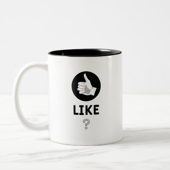 Som? Två-Tonad Mugg (Vänster)