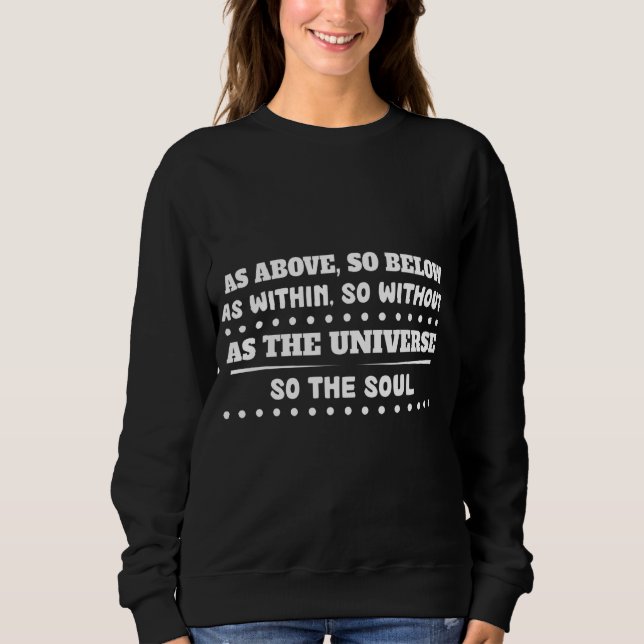 Som universum, så Soul Sarcasm Pun T Shirt (Framsida)
