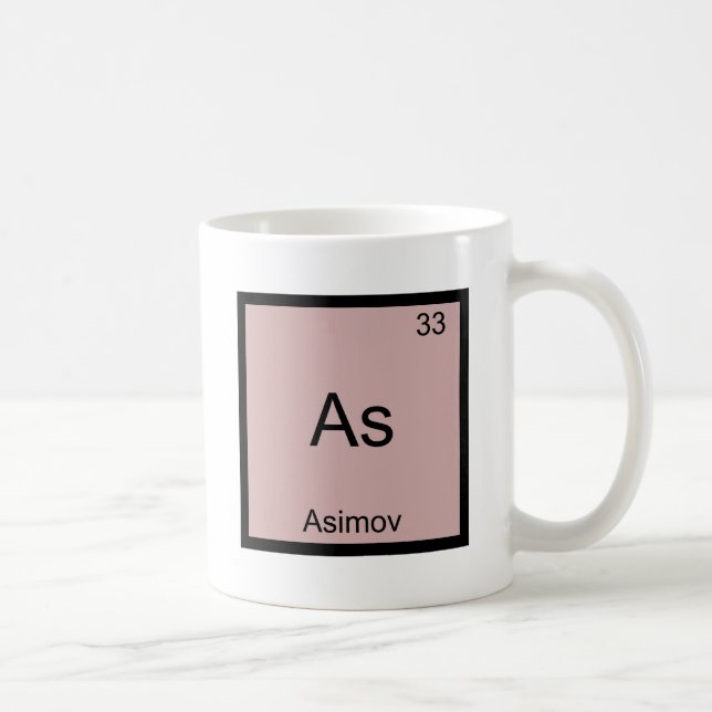 Som - Utslagsplats för symbol för Asimov rolig Kaffemugg (Höger)