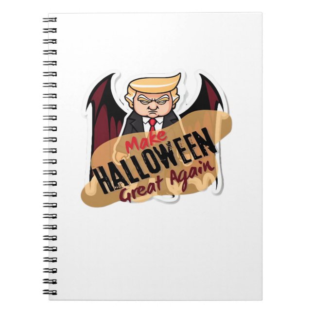 Som Vampyre - gör Halloween Underbart igen. Klassi Anteckningsbok (Framsidan)