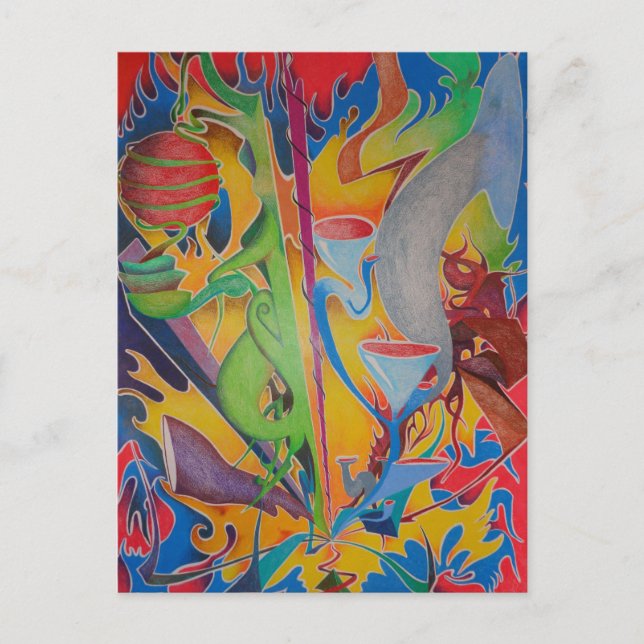 Som världen vänder vykort (Framsida)