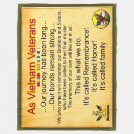SOM VIETNAM VETERANS FLEECEFILT