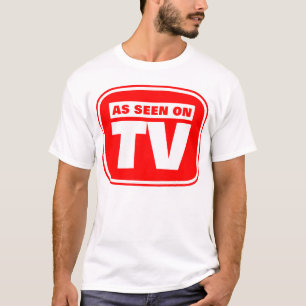 Som visas på TV - Anpassad Tee Shirt