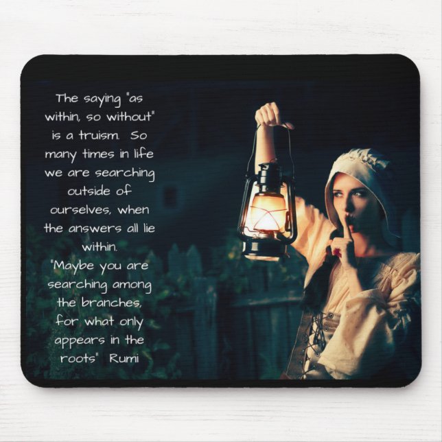 Som Within så Without Musmatta (Framsidan)