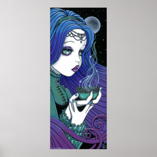 ’Soma’ Celestial Måne Ritual Fae Poster