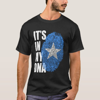 Somali Heritage Dna Flagga T Shirt