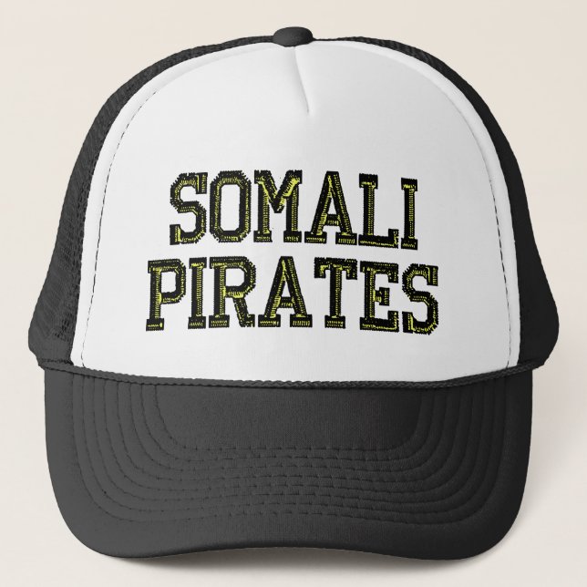 SOMALI PIRATER hat Truckerkeps (Framsida)