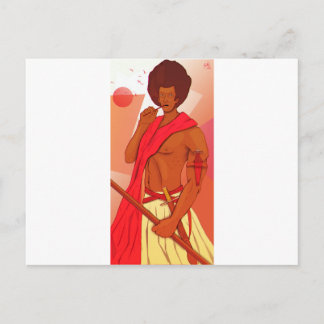 Somali Warrior Warranleh Vykort