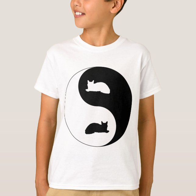 Somali Yin Yang T-shirt (Framsida)