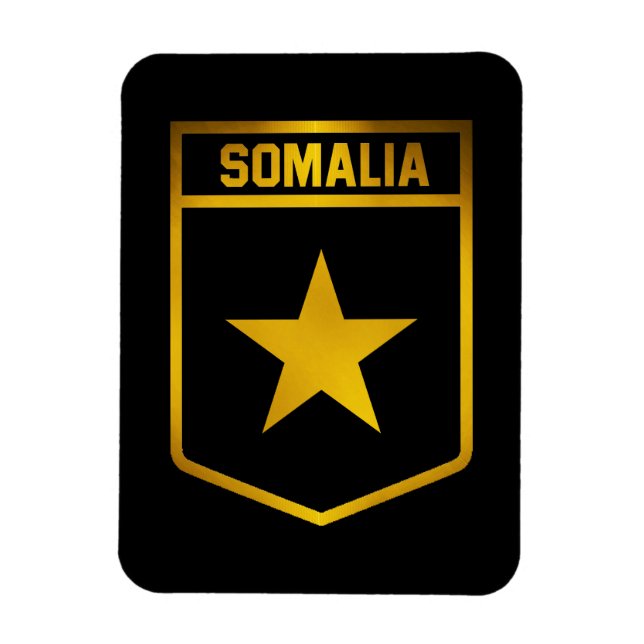 Somalia Emblem Magnet (Vertikal)