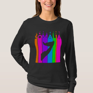 Somalia Färgglada Bubblor T Shirt