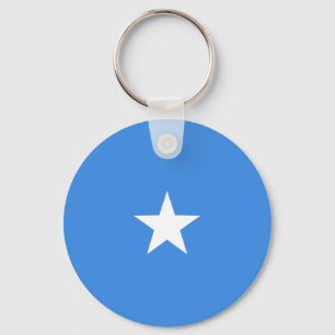 Somalia Fisheye Flagga Keychain Nyckelring