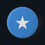 Somalia Flag Knapp<br><div class="desc">Patriotic flag of Somalia.</div>