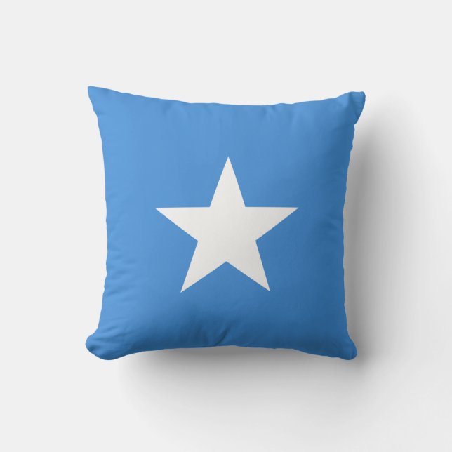 Somalia Flag Kudde (Framsida)