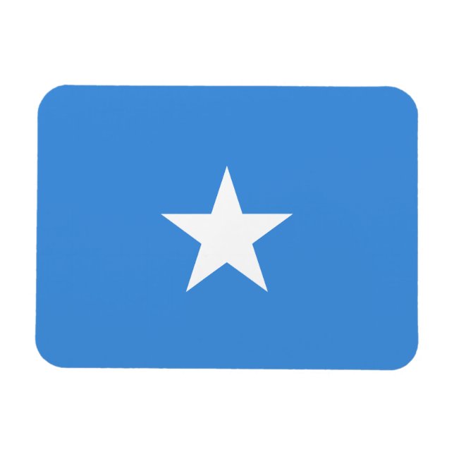 Somalia Flag Magnet (Horisontell)