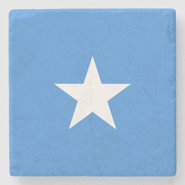 Somalia Flag Stenunderlägg (Framsidan)