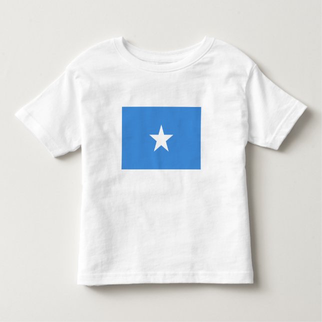 Somalia Flag T Shirt (Framsida)