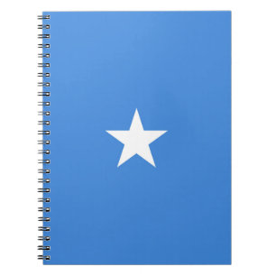 Somalia flagga anteckningsbok