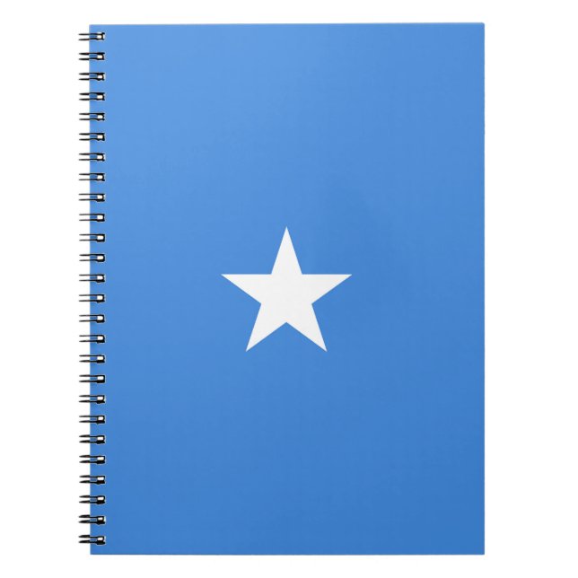 Somalia flagga anteckningsbok (Framsidan)