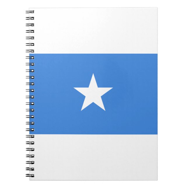 Somalia Flagga Anteckningsbok (Framsidan)