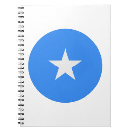 Somalia Flagga Anteckningsbok