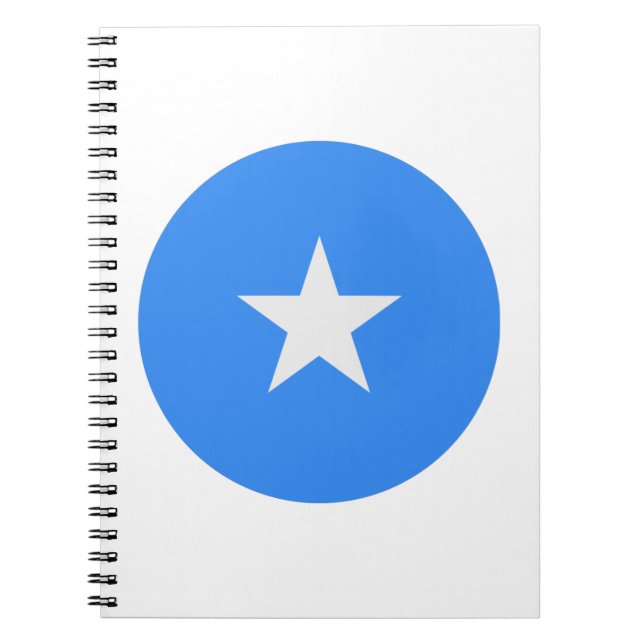 Somalia Flagga Anteckningsbok (Framsidan)
