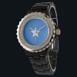 Somalia flagga armbandsur<br><div class="desc">En idealisk gåva till alla dem som är patriotiska i land!</div>