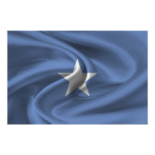 Somalia Flagga Fototryck