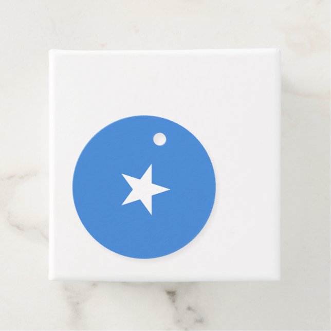 Somalia flagga gåvor etiketter (På plats)