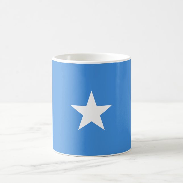 Somalia flagga kaffemugg (Center)