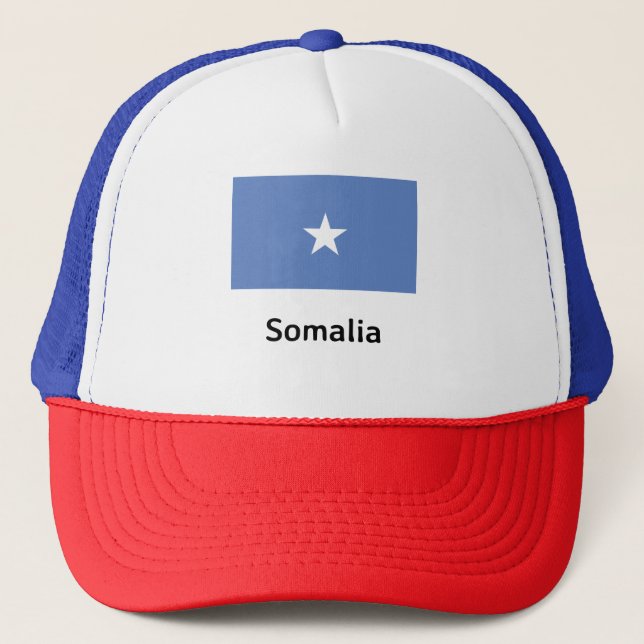 Somalia Flagga Keps (Framsida)