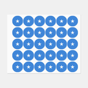 Somalia flagga klistermärke
