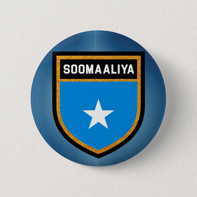 Somalia flagga knapp (Framsida)