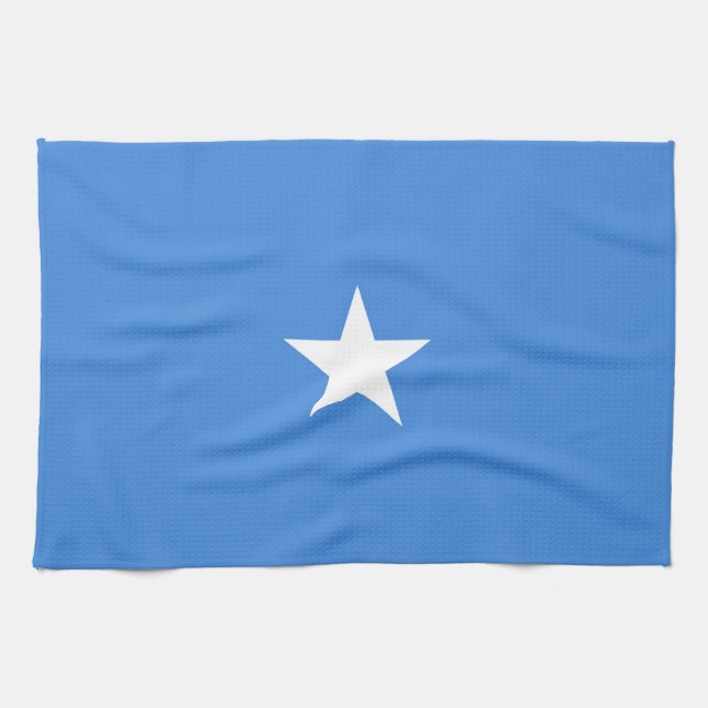 Somalia flagga kökshandduk (Horisontell)