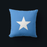 Somalia Flagga Kudde<br><div class="desc">Patriotisk flagga av Somalia.</div>