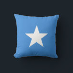 Somalia Flagga Kudde<br><div class="desc">Patriotisk flagga av Somalia.</div>