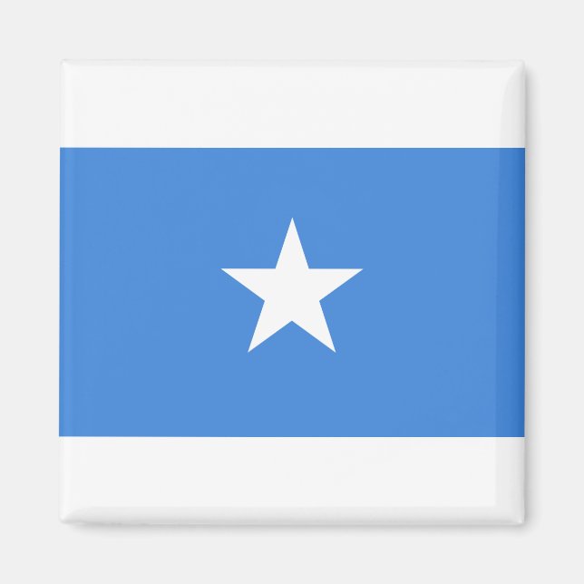 Somalia Flagga Magnet (Framsidan)