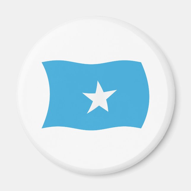 Somalia Flagga Magnet (Framsidan)