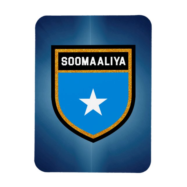 Somalia Flagga Magnet (Vertikal)