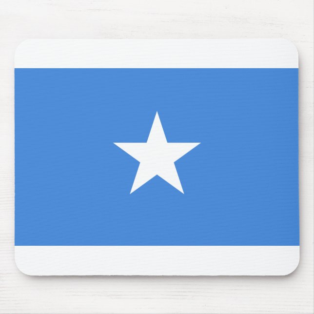 Somalia Flagga Musmatta (Framsidan)