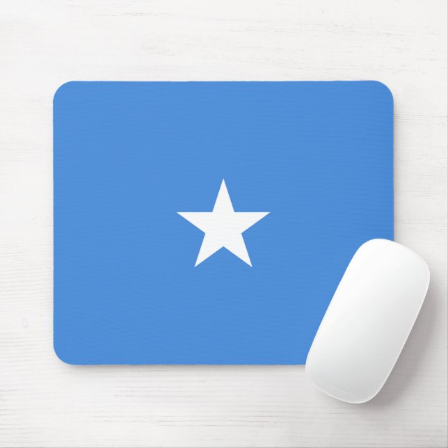 Somalia flagga musmatta (Med mus)