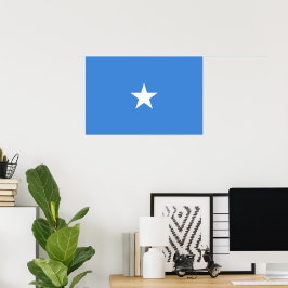 Somalia flagga poster