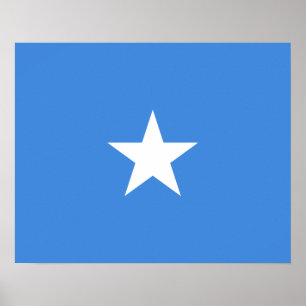 Somalia Flagga Poster